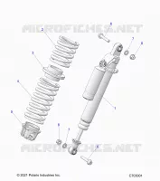 SUSPENSION, SHOCK ANTERIORE MOUNTING