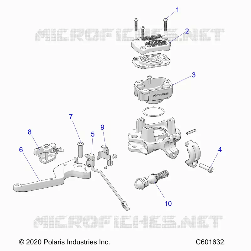 BRAKES, CILINDRO PRINCIPALE ASM.