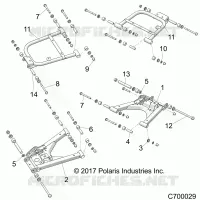 SOSPENSIONE POSTERIORE CONTROL ARMS