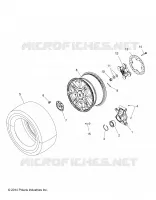 RUOTE, REAR AND HUB
