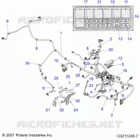 ELETTRICO, MAIN WIRE HARNESS
