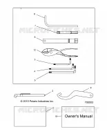 REFERENCES, TOOL KIT AND MANUALE DEL PROPRIETARIOS
