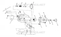 FRENO POSTERIORE MONTAGGIO 250 4x4 / W928127 (4922872287C005)