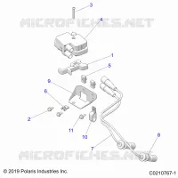 ELETTRICO, IGNITION COIL MOUNTING