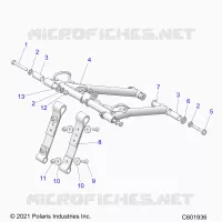 SUSPENSION, ANTERIORE COPPIA ARM