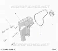 MOTORE, WATERPUMP IMPELLER AND COVER