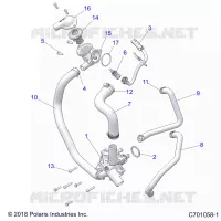 MOTORE, WATERPUMP AND BYPASS