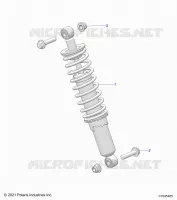 SUSPENSION, SHOCK ANTERIORE
