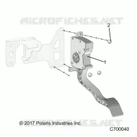 ENGINE, ACCELERATORE PEDALE