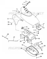 FRONT VANO SL 700 B964066 and  Intl. SL 700 I964066 (4935633563A008)