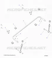 SUSPENSION, FRONT BARRA DI STABILIZZAZIONE