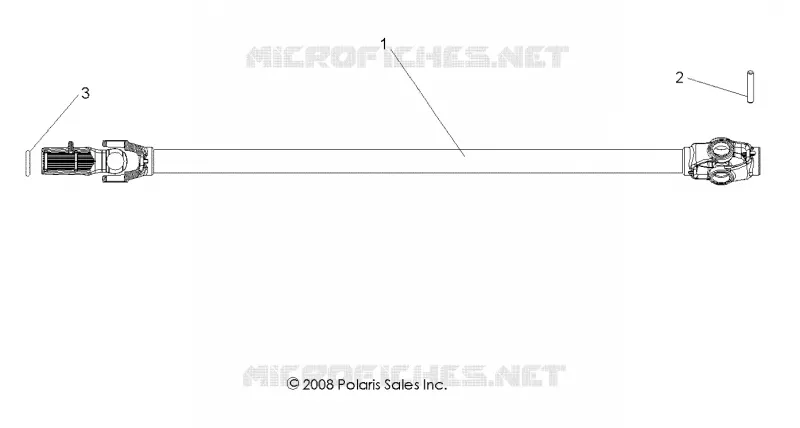 TRASMISSIONE, FRONT PROP ALBERO