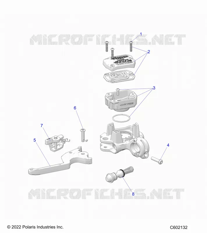 BRAKES, CILINDRO PRINCIPALE ASM.