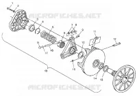 TRASMISSIONE FRIZIONE 600 XCR 0985677 (4943164316B014)