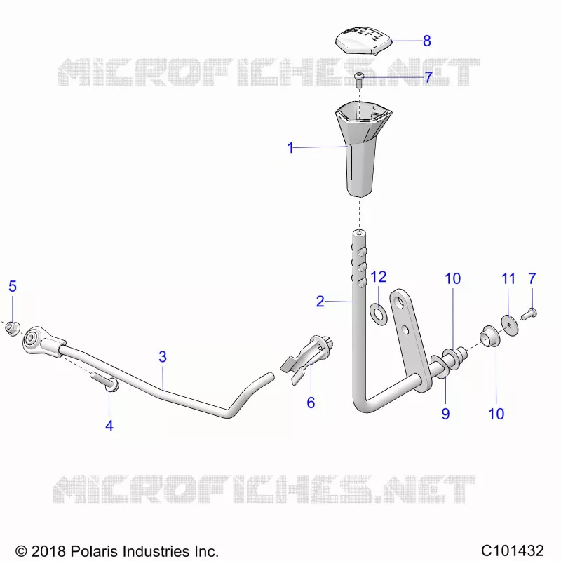 TRASMISSIONE, GEAR SELECTOR