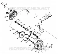 SCATOLA DEGLI INGRANAGGI Scrambler 400L W97BC38C (4939893989C009)