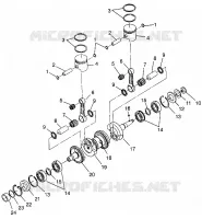 ALBERO MOTORE   PISTONEEE HURRICANE B964466 AND INTL. HURRICANE I964466 (4935733573C002)