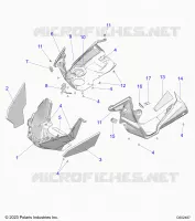 NOSEPAN ASM./FENDERS