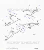 SOSPENSIONI ANTERIORI CONTROL ARMS