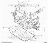CHASSIS, MAIN FRAME AND SCIARED PLATES