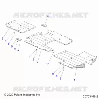 CHASSIS, SCIARED PLATES