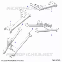 SOSPENSIONE POSTERIORE CONTROL ARMS