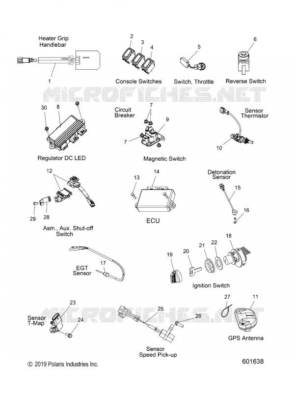 ELETTRICO, SWITCHES, SENSORS AND COMPONENTS