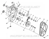 carter della catena RXL 0976768 (4938523852B008)