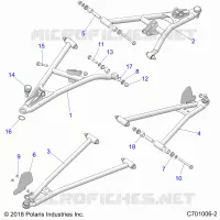 SOSPENSIONI ANTERIORI CONTROL ARMS