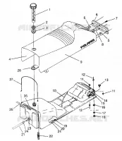 MONTAGGIO SEDILE   SERBATOIO XLT Special (Xtra) 0946767 (4927112711002A)