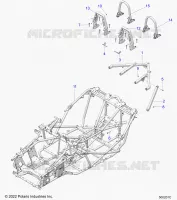 CHASSIS, MAIN, AND REAR ASM.