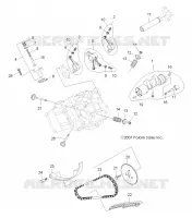 CAMSHAFT   VALVOLE