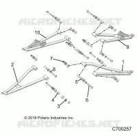 SOSPENSIONI ANTERIORI CONTROL ARMS