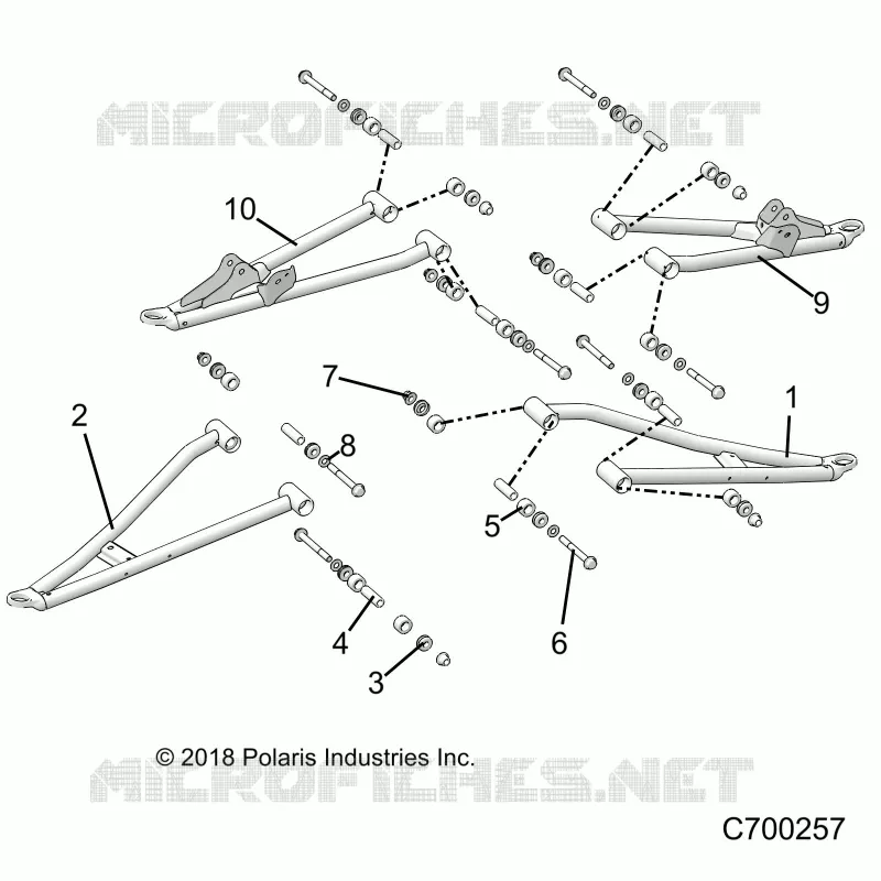 SOSPENSIONI ANTERIORI CONTROL ARMS