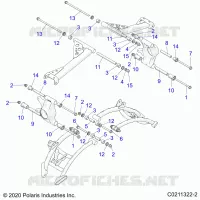 SOSPENSIONE POSTERIORE CONTROL ARM MOUNTING