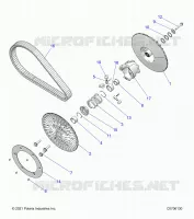TRASMISSIONE, SECONDARY CLUTCH
