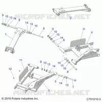 SOSPENSIONE POSTERIORE CONTROL ARMS