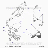 SISTEMA DI ALIMENTAZIONE CARBURANTE, RAIL, LINES AND THROTTLE BODY