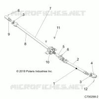 TRASMISSIONE, FRONT PROP SHAFT