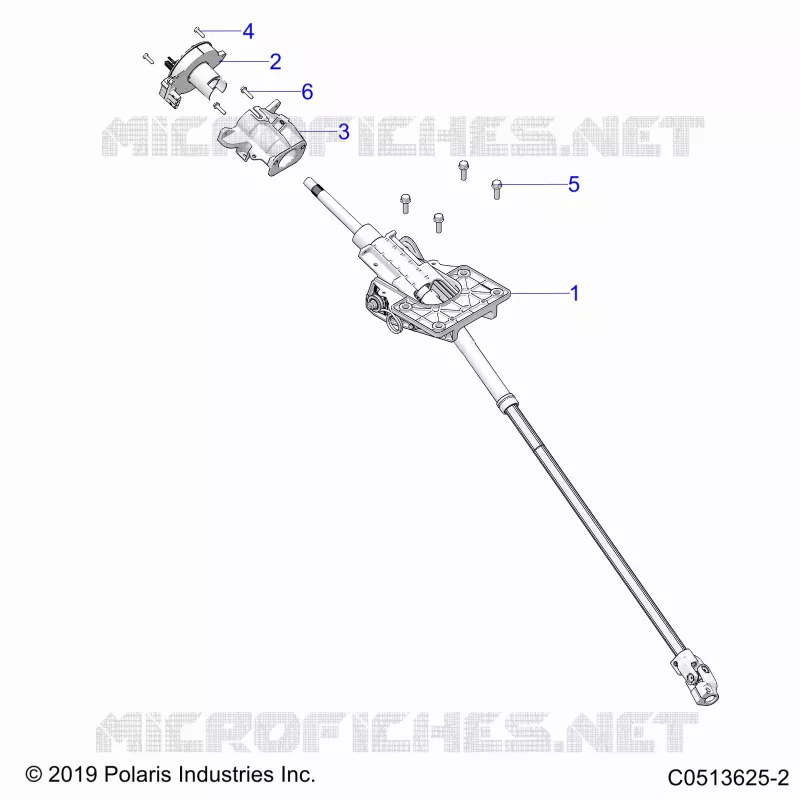 STEERING, UPPER STEERING ASM.
