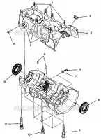 CARTER ASSEMBLY 440 0942760 and 440 SKS 0942560 (4925072507030A)