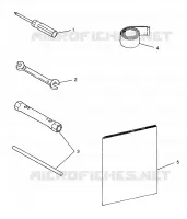 KIT DI STRUMENTI SPORT 0980443 and SPORT TOURING 0980243 (4942054205C014)