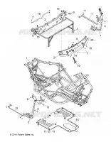 CHASSIS, TELAIO PRINCIPALE