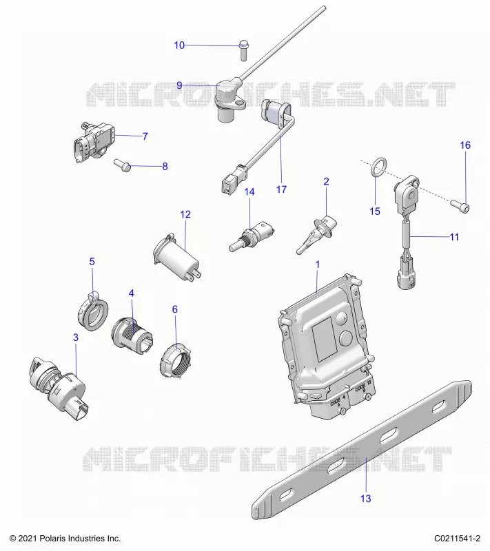 ELETTRICO, SWITCHES, SENSORS, ECU AND CONTROL MODULES