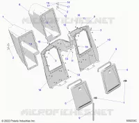 CARROZZERIA POSTERIORE STORAGE COMPARTMENTS