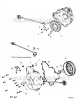 MOTORE, STATOR AND VOLANO