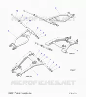 SOSPENSIONE POSTERIORE CONTROL ARMS