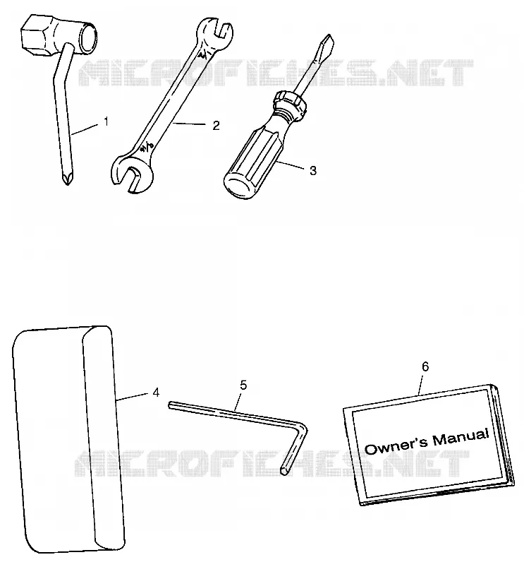 KIT DI STRUMENTI SLTX B974590 and INTL. SLTX I974590 (4941214121B012)