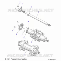 DRIVE TRAIN, JACKSHAFT AND ALBERO DI TRASMISSIONE