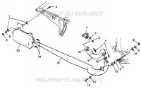 IMPIANTO DI SCARICO Scrambler 400L W97BC38C (4939893989A011)